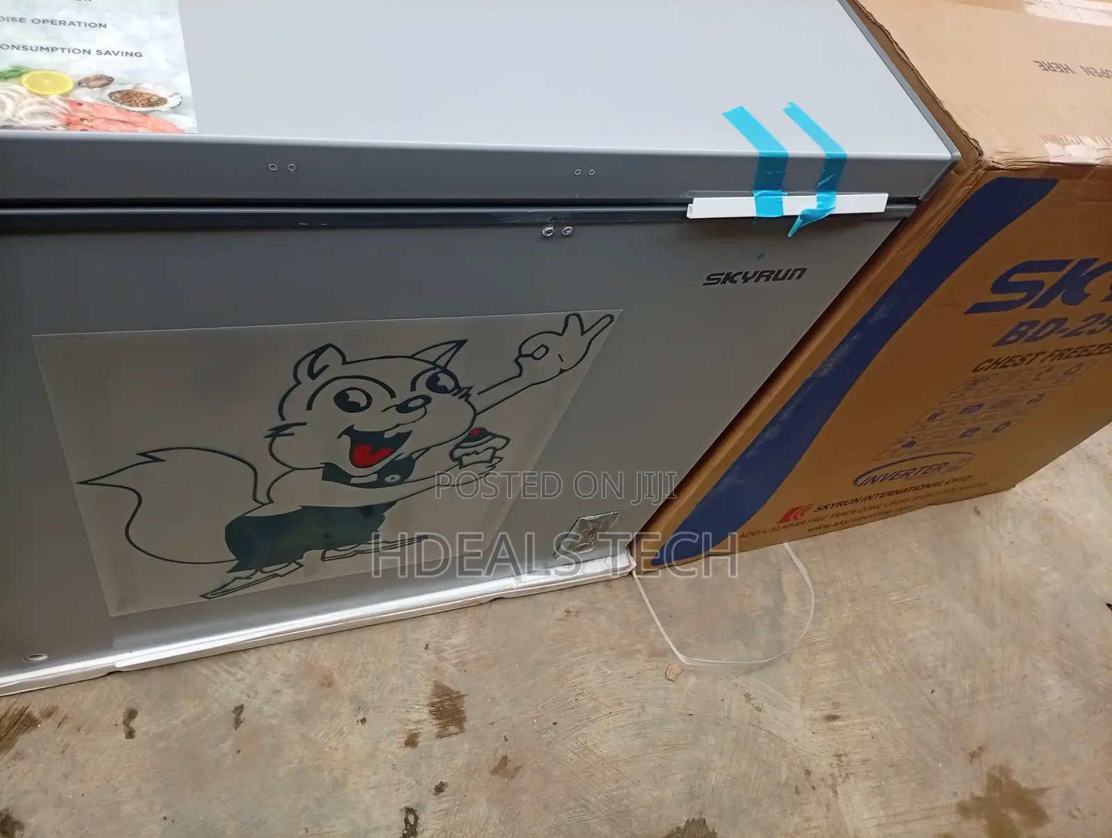 Skyrun BD-250AI Deep Freezer – Keep Bulk Purchases Safely Frozen