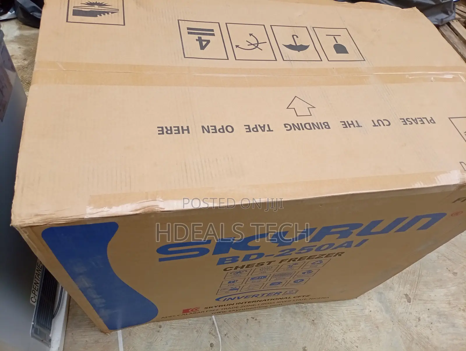 Skyrun BD-250AI Deep Freezer – Keep Bulk Purchases Safely Frozen
