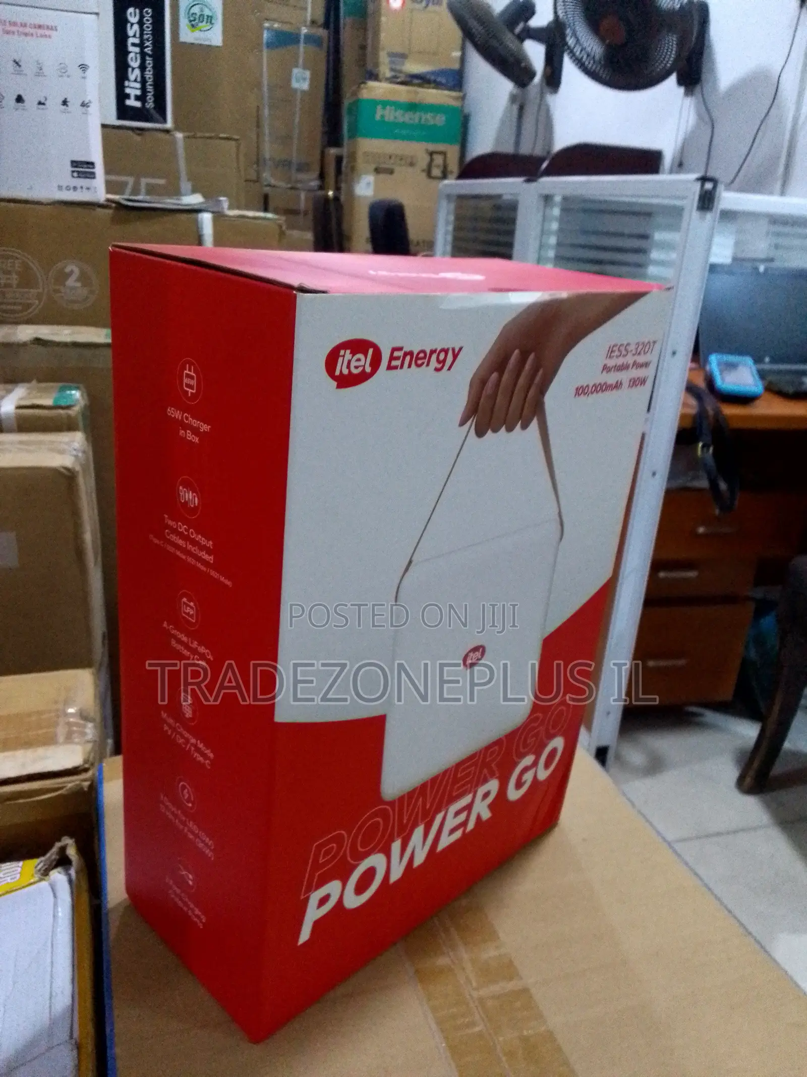 Itel 130W Power Go Portable Charging Power Supply