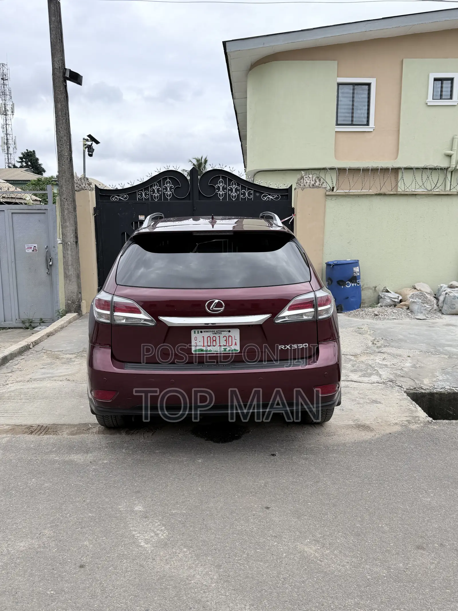Lexus RX 350 FWD 2015 Burgundy