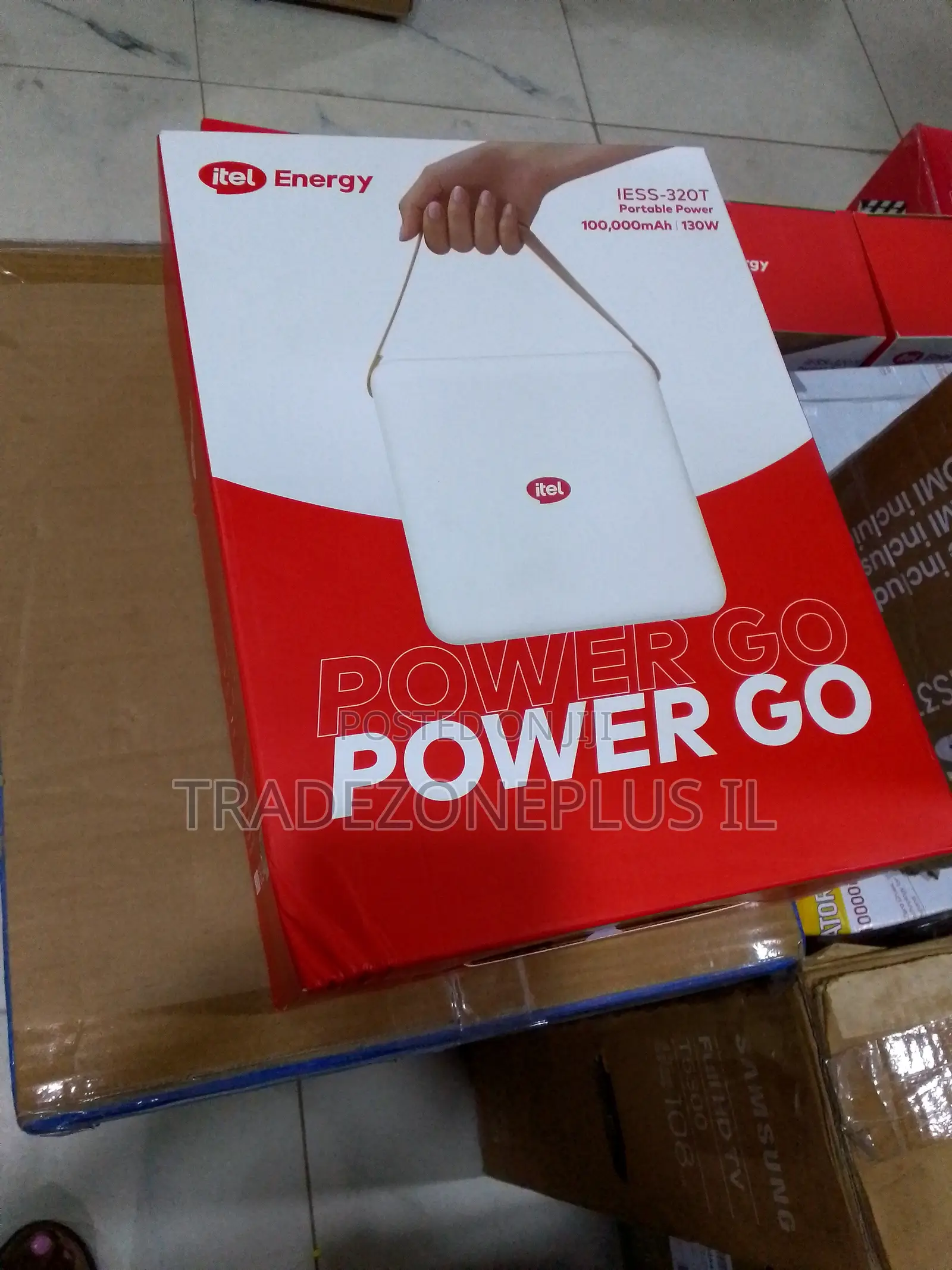 Itel Power Go 130W Rechargeable Portable Energy Bank