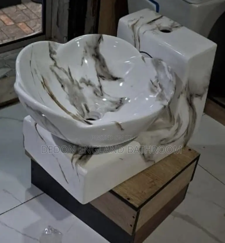 England Standard Marble Hanging Basin for Bathroom and Dining