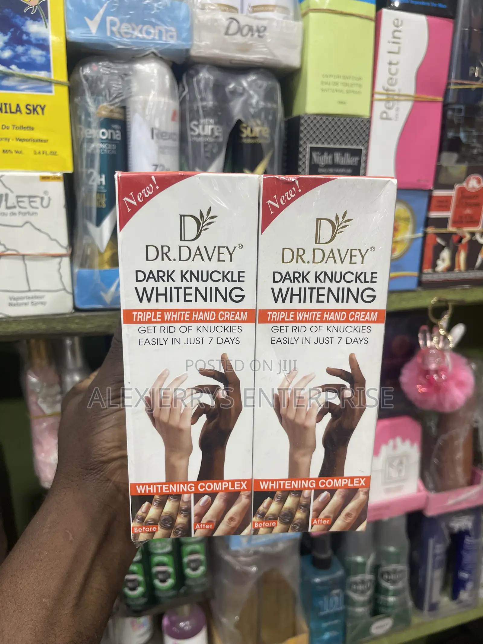 Dr. Davey Dark Knuckle Whitening Triple White Hand Cream