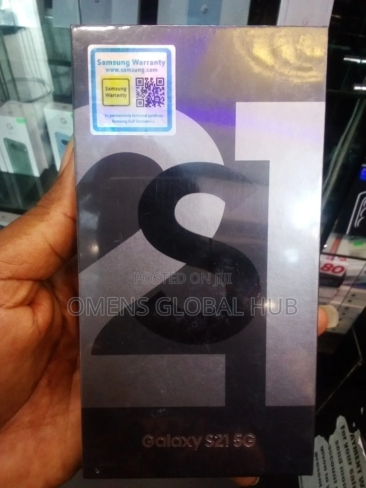 New Samsung Galaxy S21+ 5G 256 GB Black