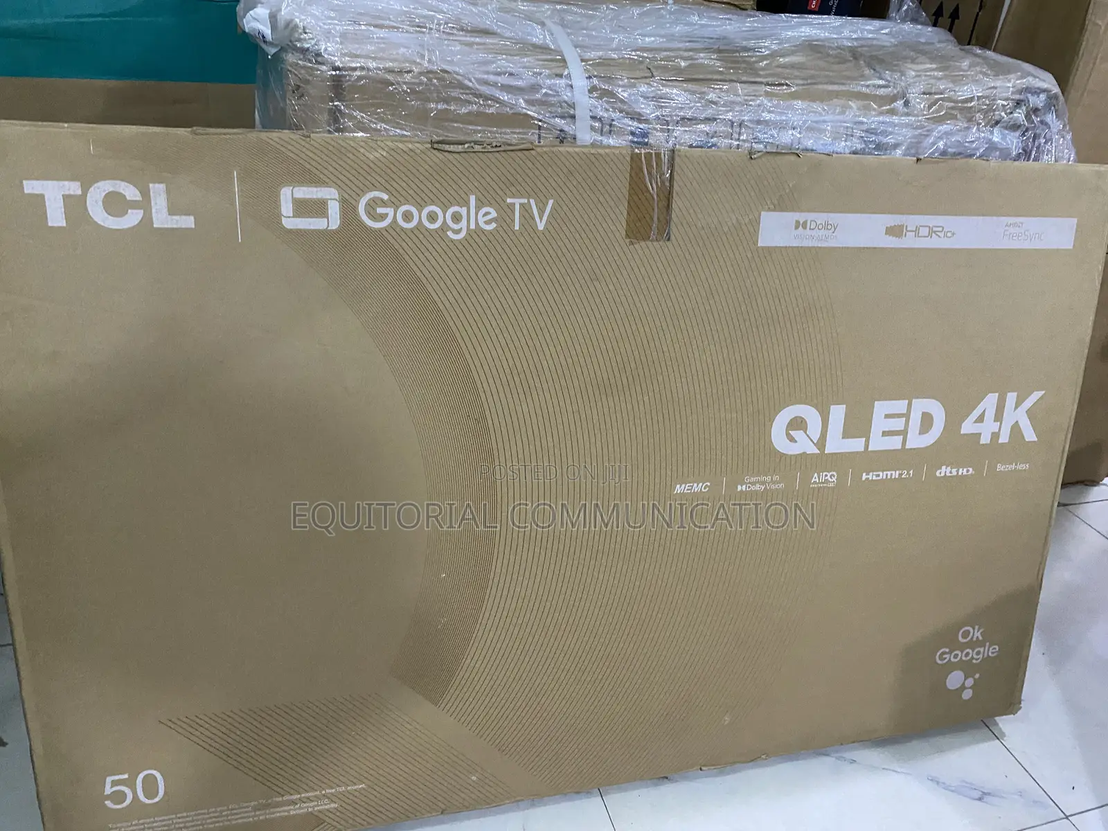 TCL 50c645 50-Inch Smart Qled Ultra Hd Television 100-240v