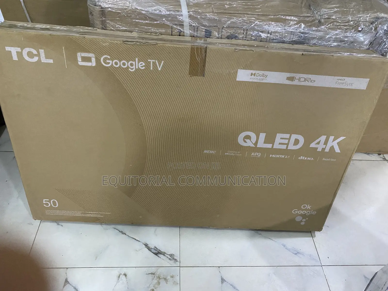 TCL 50c645 50-Inch Smart Qled Ultra Hd Television 100-240v