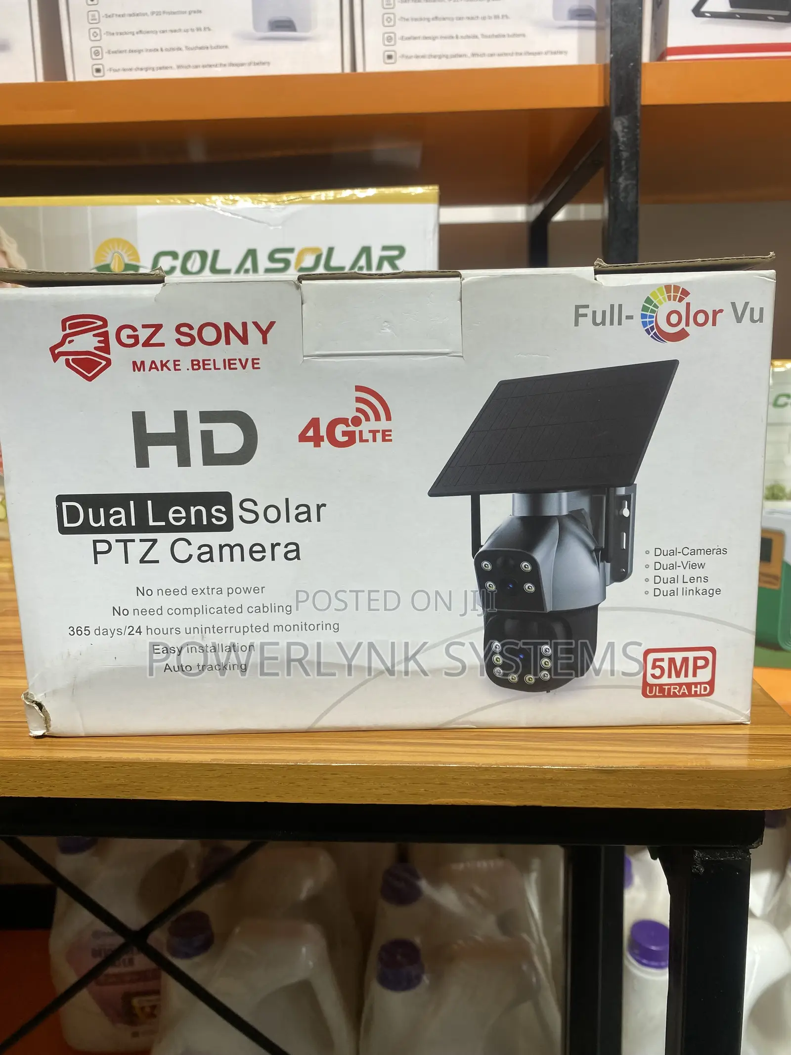 HD Dual Lens SolarCamera