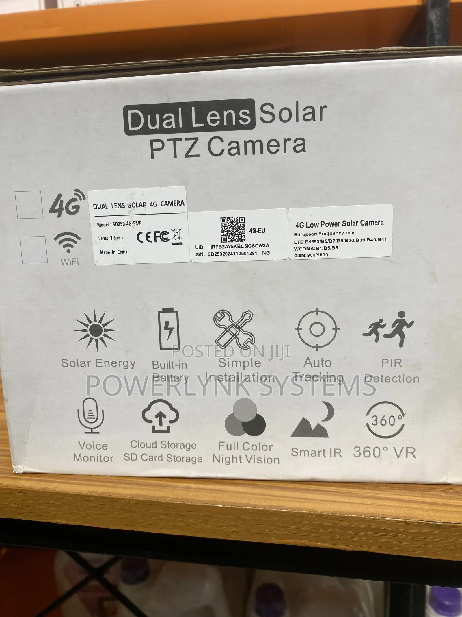 HD Dual Lens SolarCamera