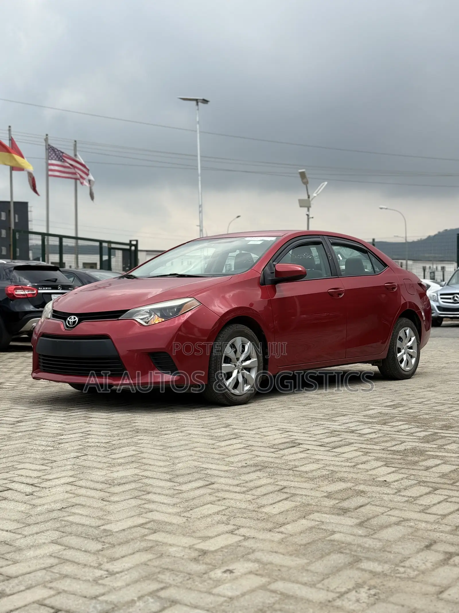 Toyota Corolla LE Premium 4dr Sedan (1.8L 4cyl CVT) 2014 Red