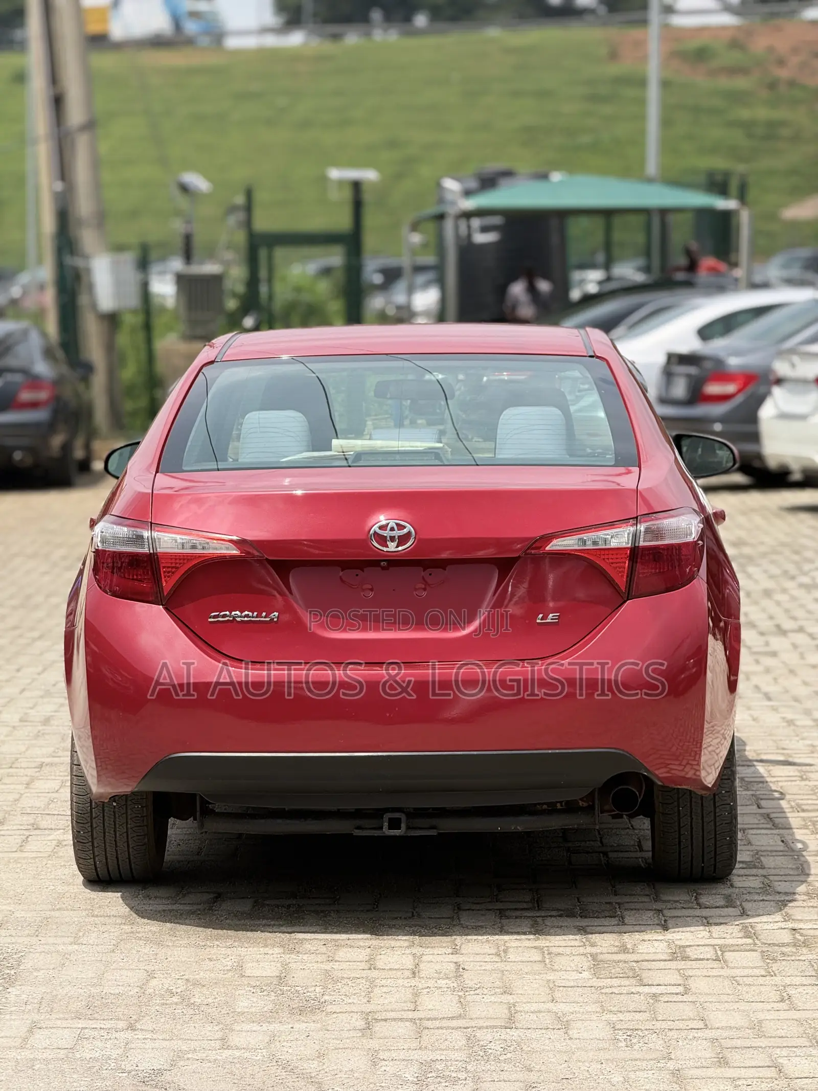 Toyota Corolla LE Premium 4dr Sedan (1.8L 4cyl CVT) 2014 Red
