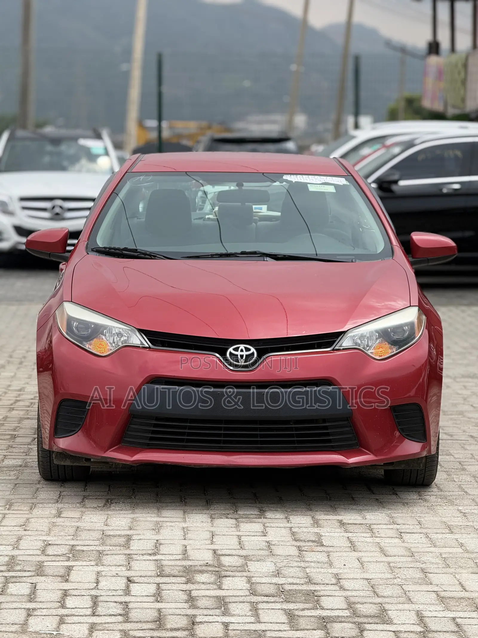 Toyota Corolla LE Premium 4dr Sedan (1.8L 4cyl CVT) 2014 Red