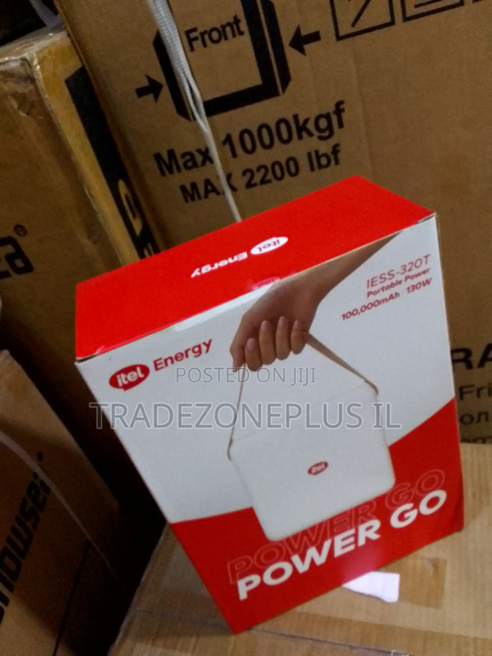 Itel 130W Power Go Rechargeable Backup Station