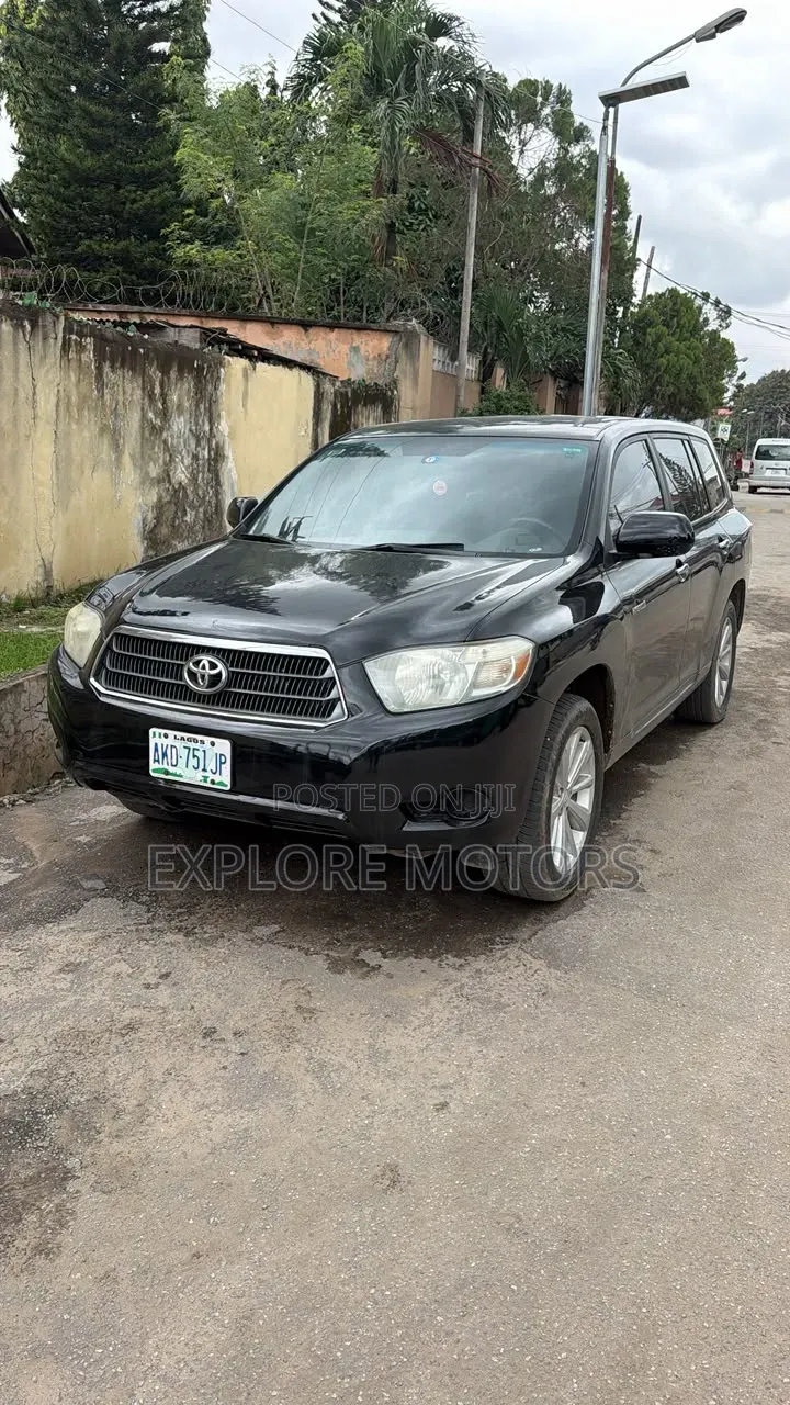Toyota Highlander 2008 Black