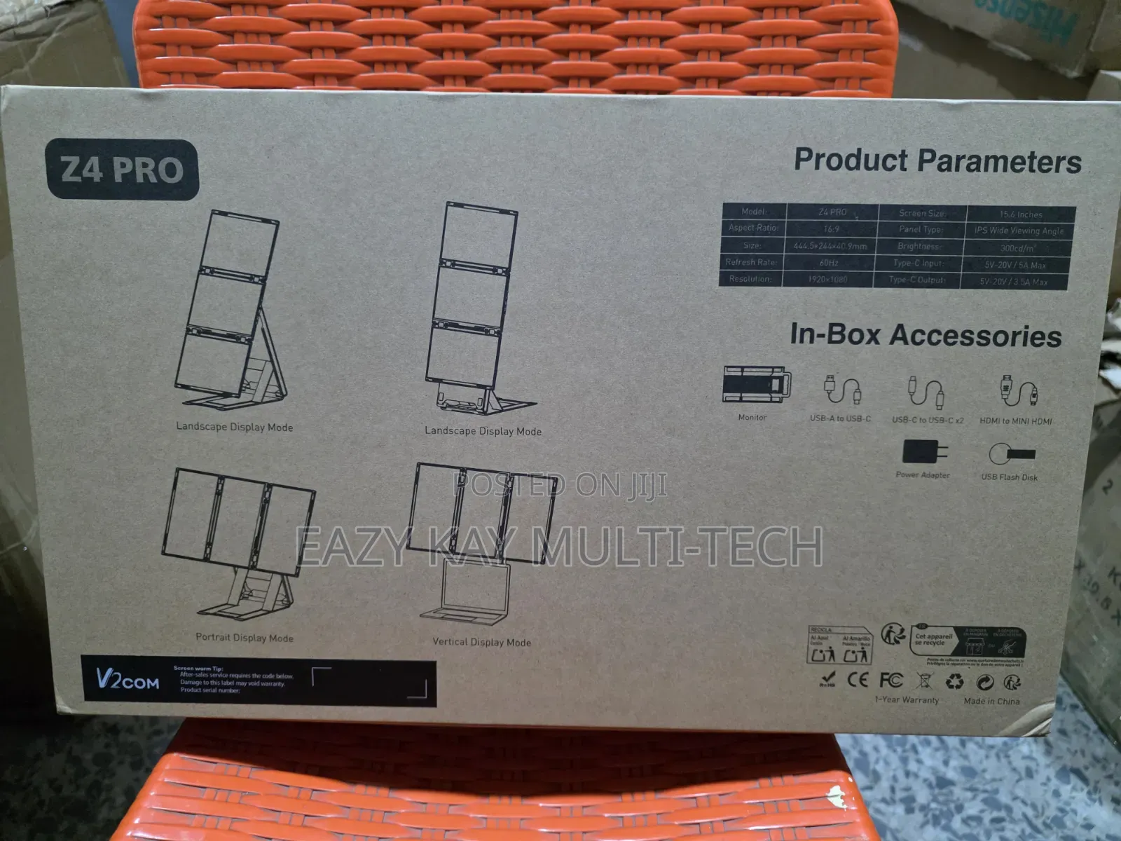 Quad Laptop Screen Extender (Portable Monitor)
