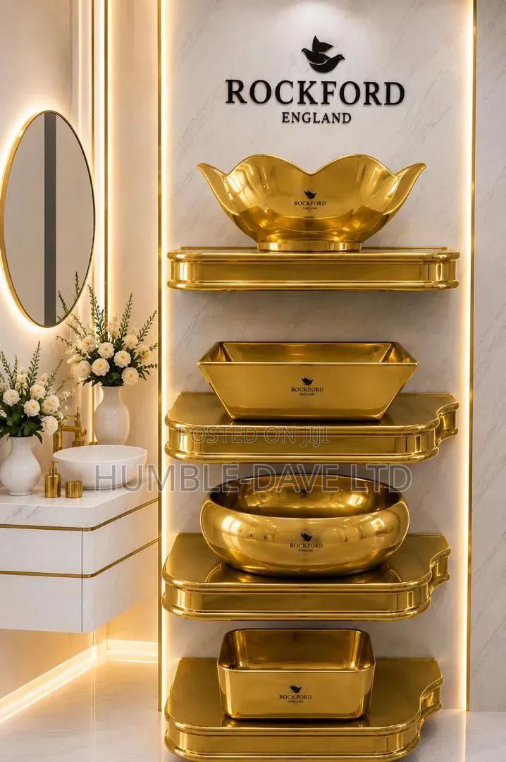 Gold Wash Hand Basin