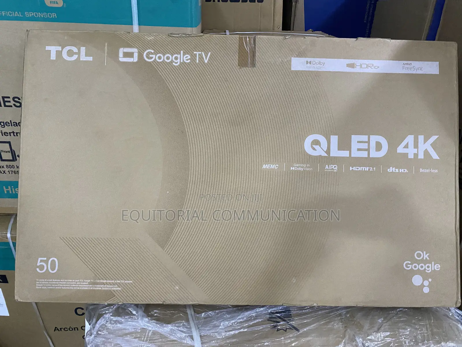 TCL 50 Inch Qled Smart TV 50c645 With Ultra Hd Picture 100-240v