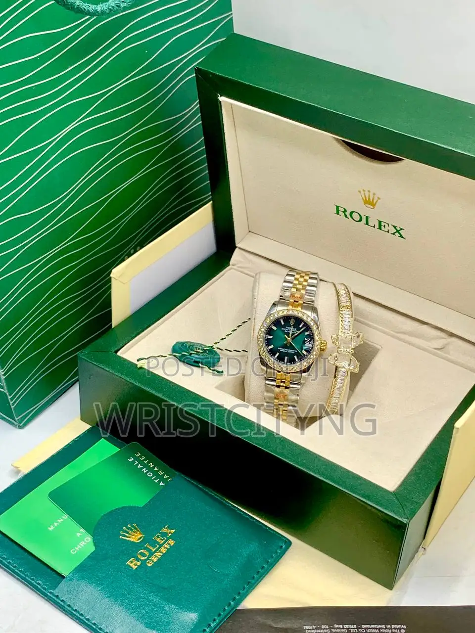 Quality Luxury Female Rolex Watch Set