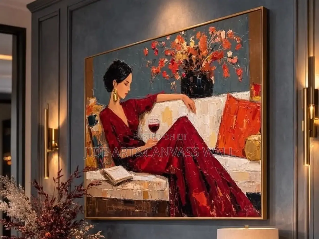 Wall Wooden Frame Painting Canvass