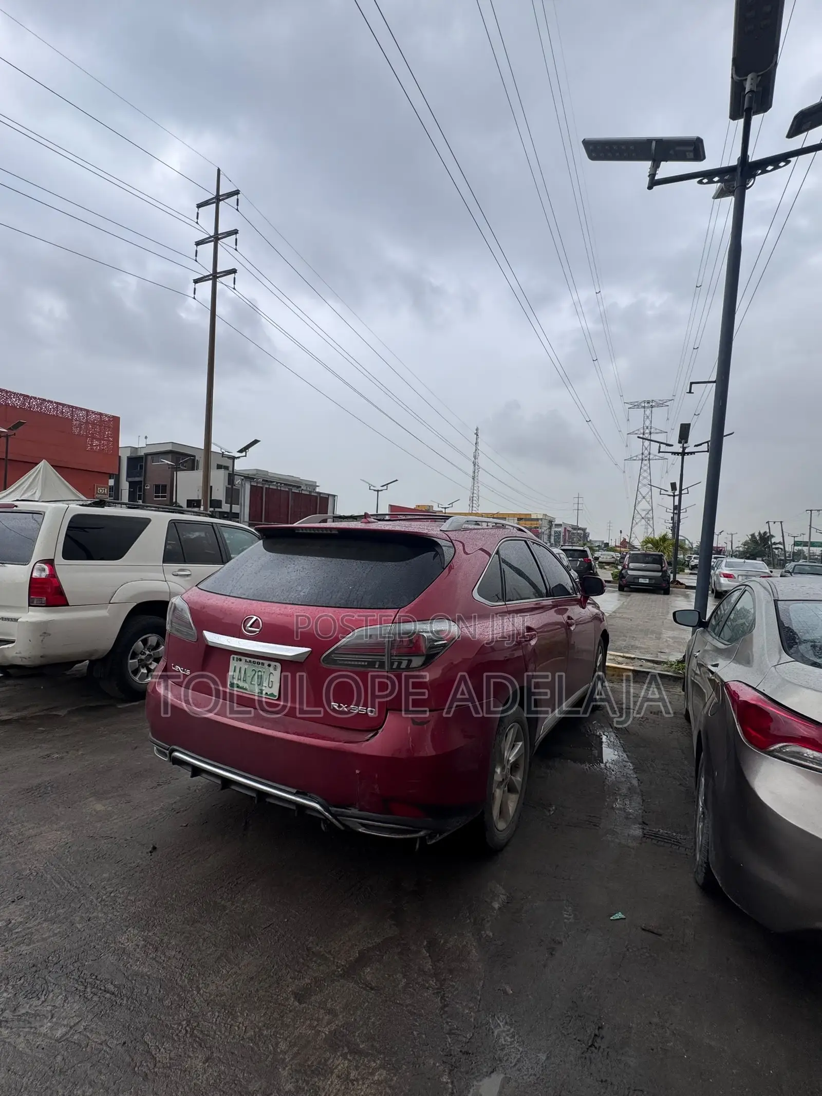 Lexus RX 350 AWD 2012 Burgundy