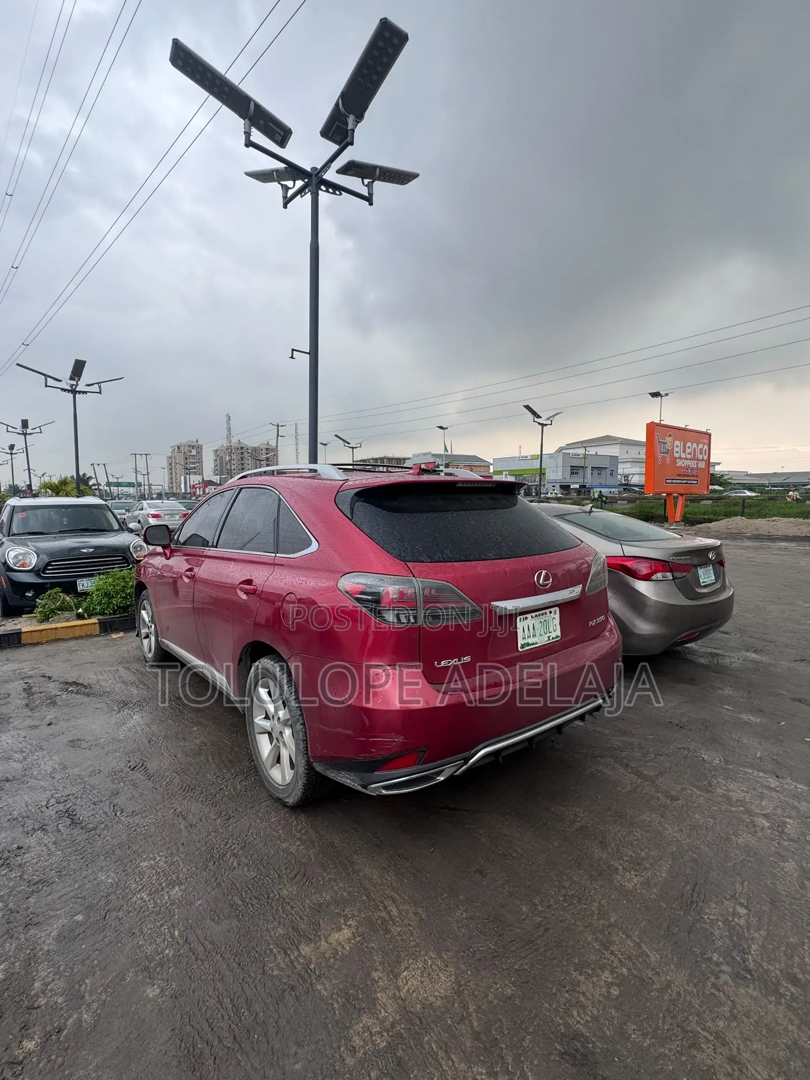 Lexus RX 350 AWD 2012 Burgundy