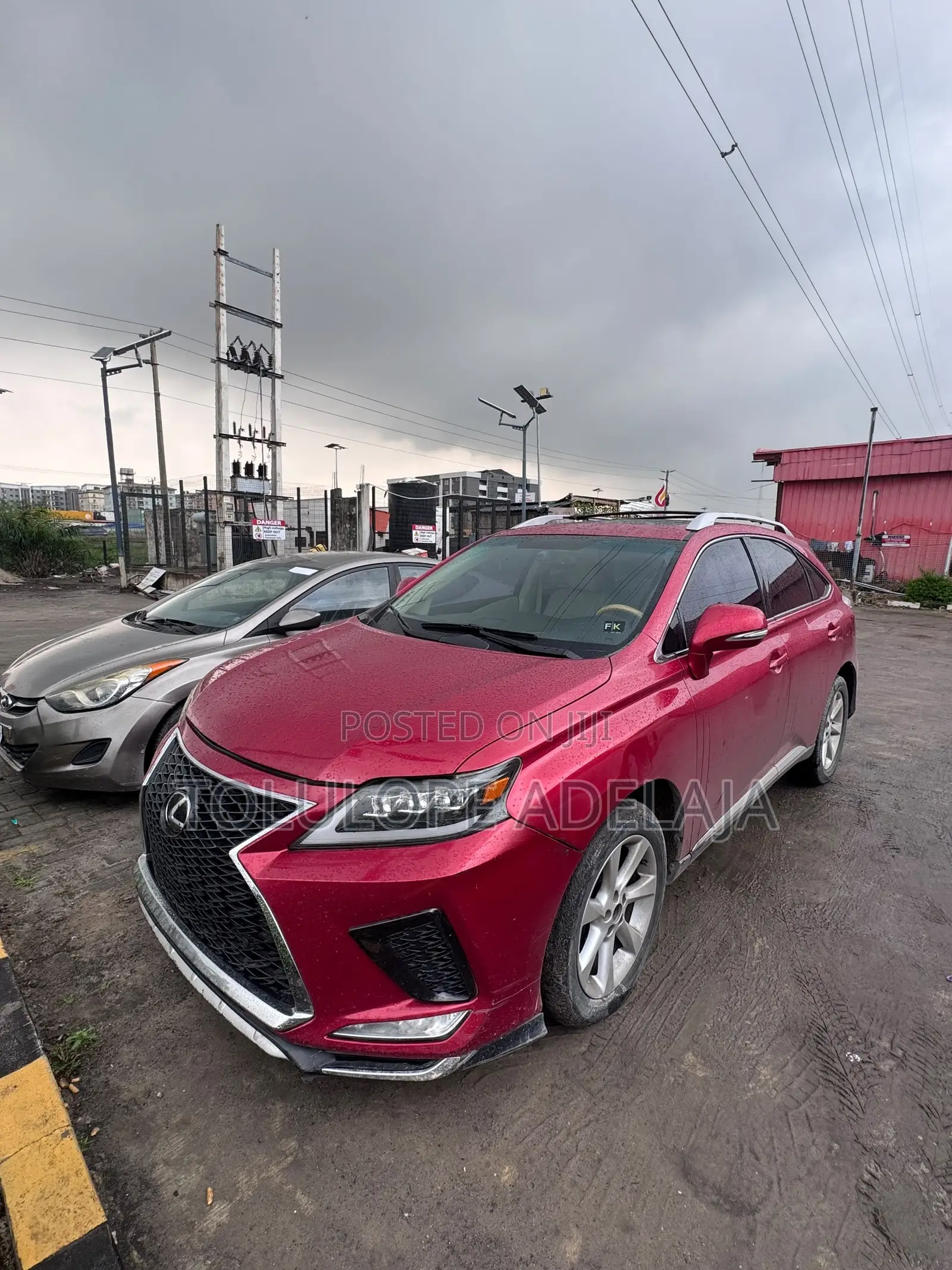 Lexus RX 350 AWD 2012 Burgundy