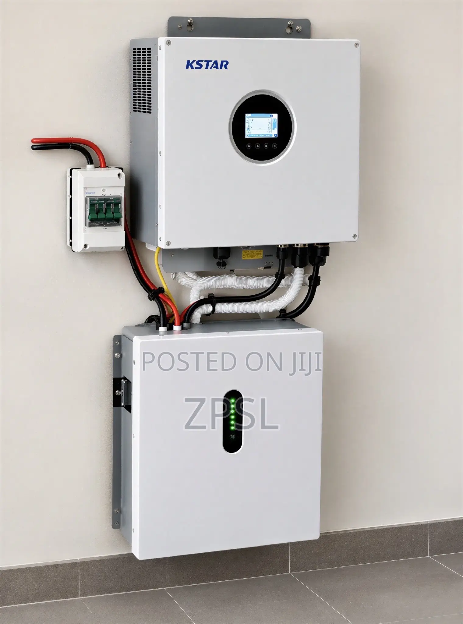 3.6kw Kstar Hybrid Inverter + 5kWh Lithium Battery