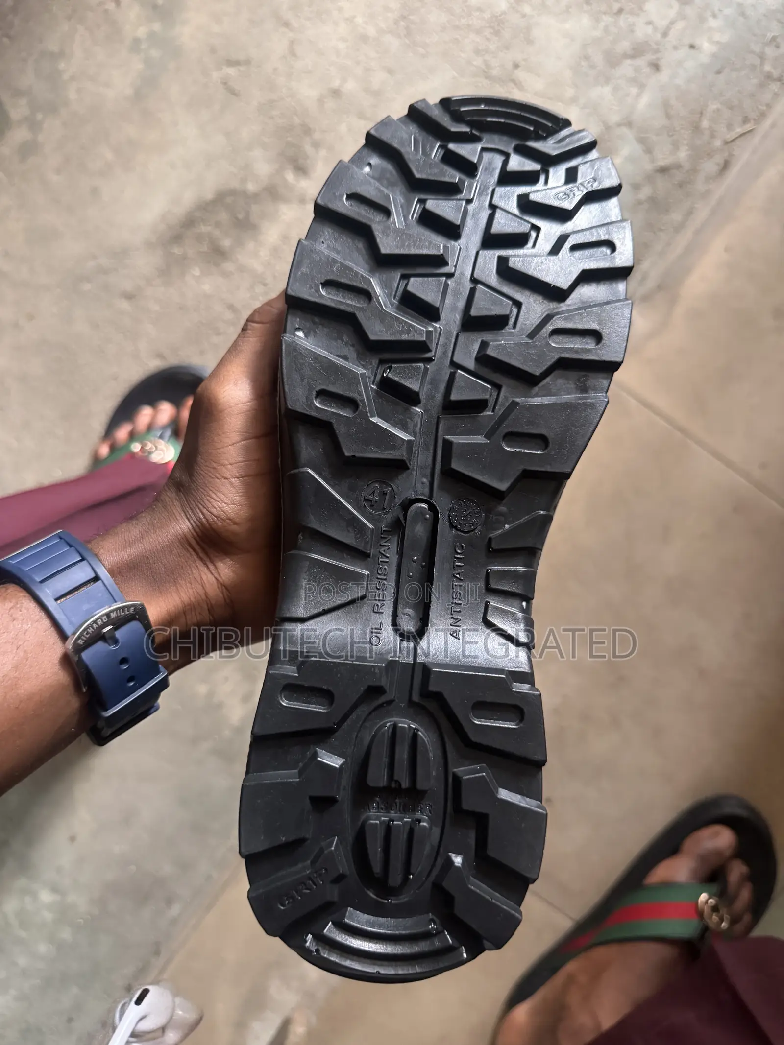 Black SPL Safety Work Boots
