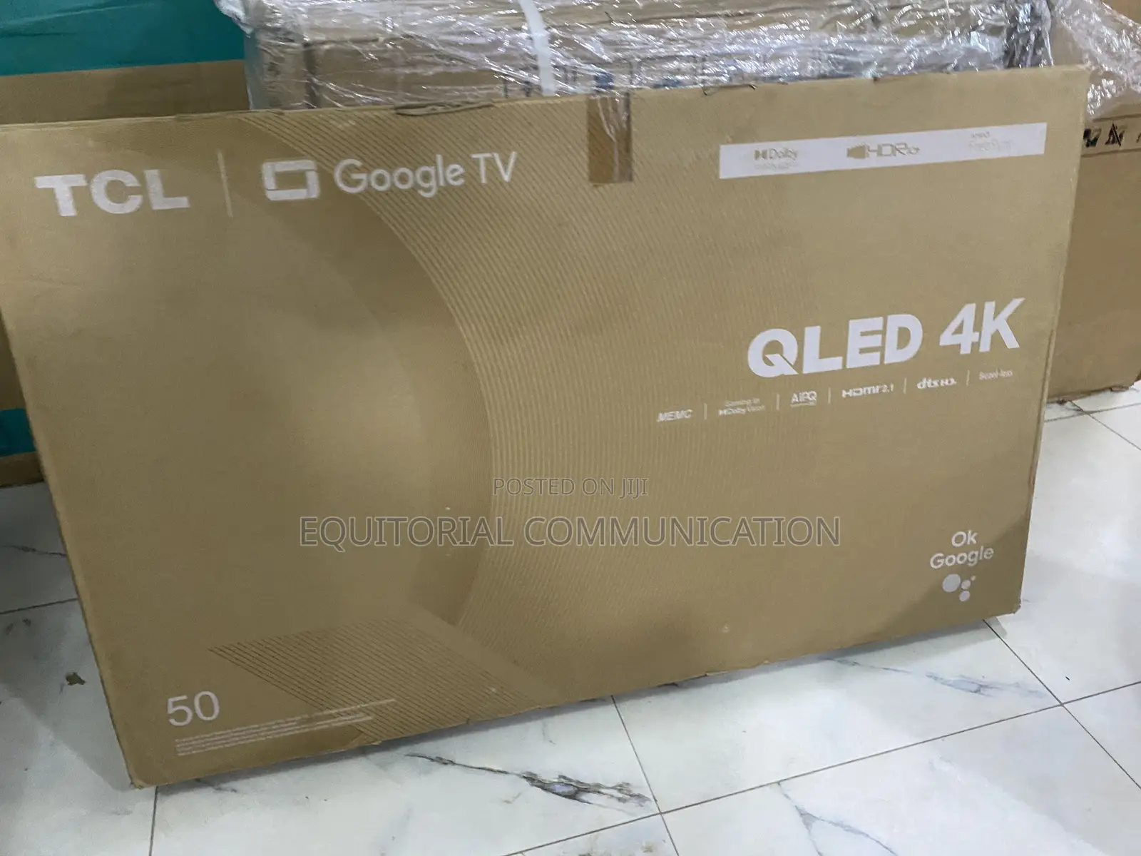 TCL 50c645 50-Inch Uhd Smart Qled Television 100-240v Input
