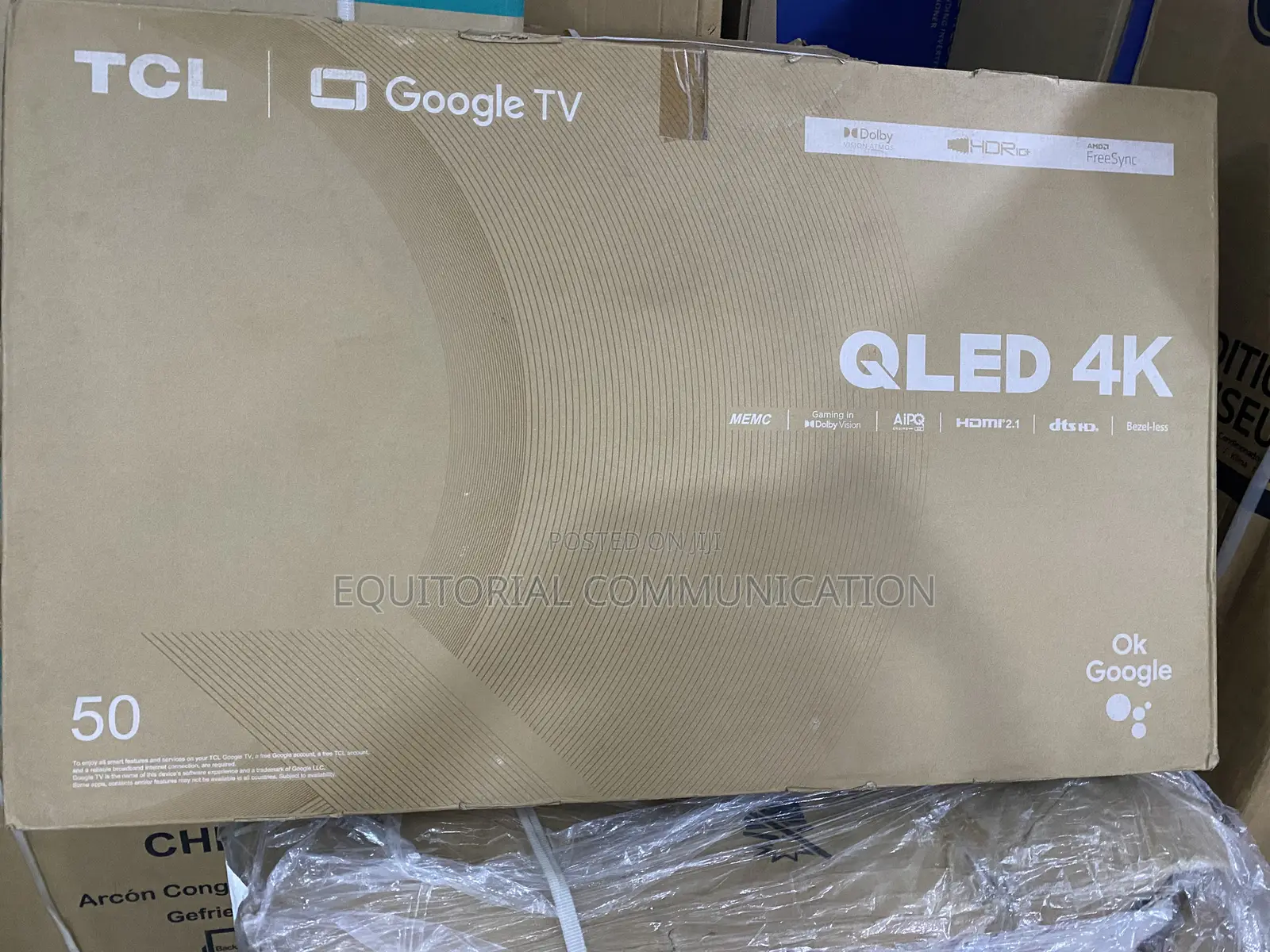 TCL 50c645 50-Inch Uhd Smart Qled Television 100-240v Input