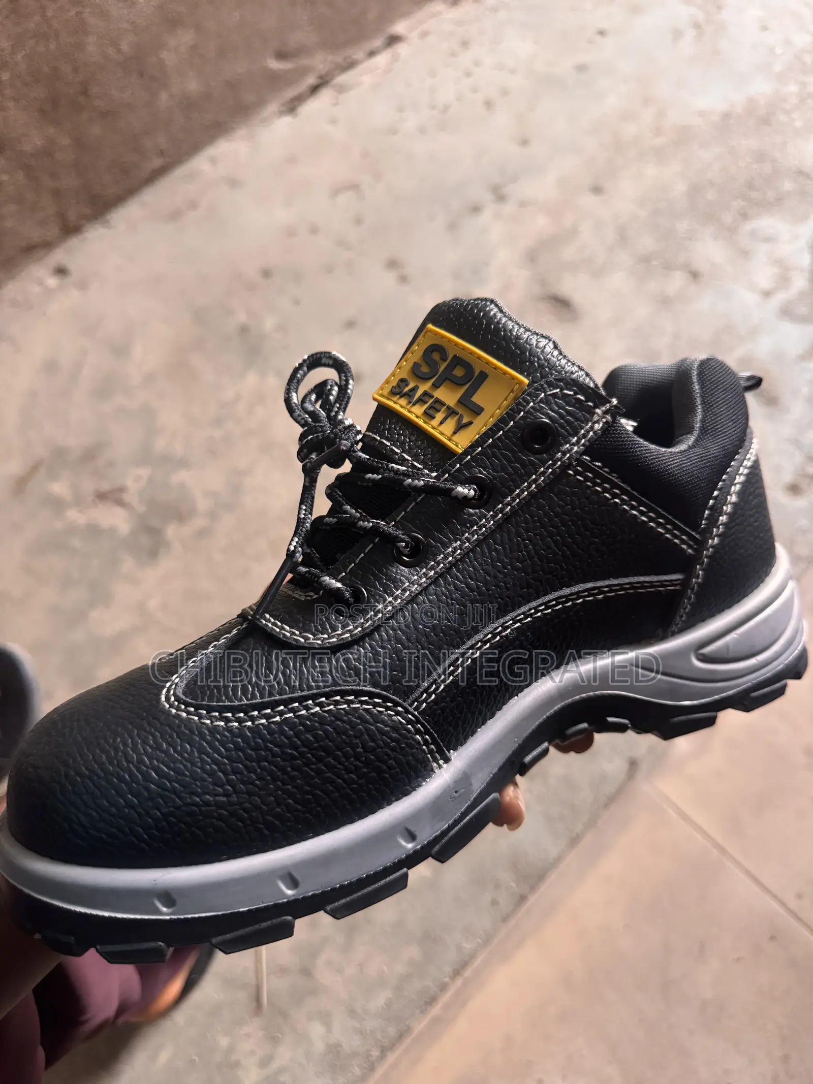 Black SPL Safety Work Boots