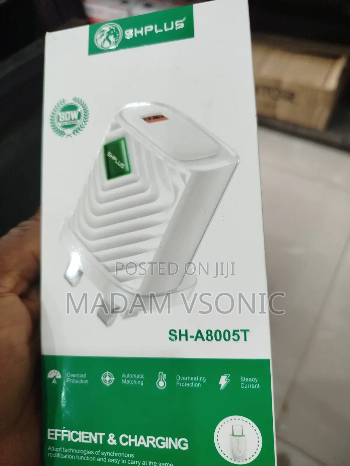 Shplus 80w Charger/ Type C Cable