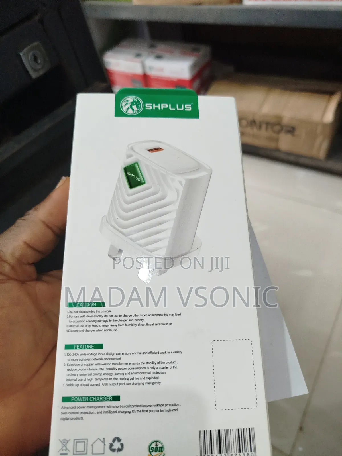 Shplus 80w Charger/ Type C Cable