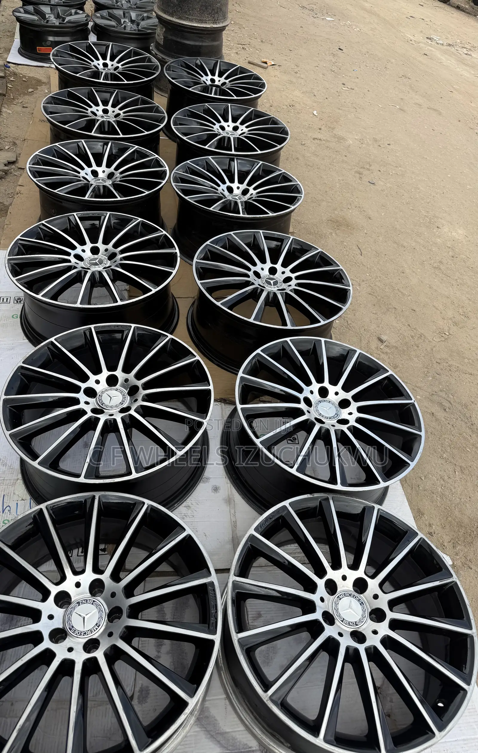 21-Inch Original OEM Rim for Mercedes GLE AMG Engraved