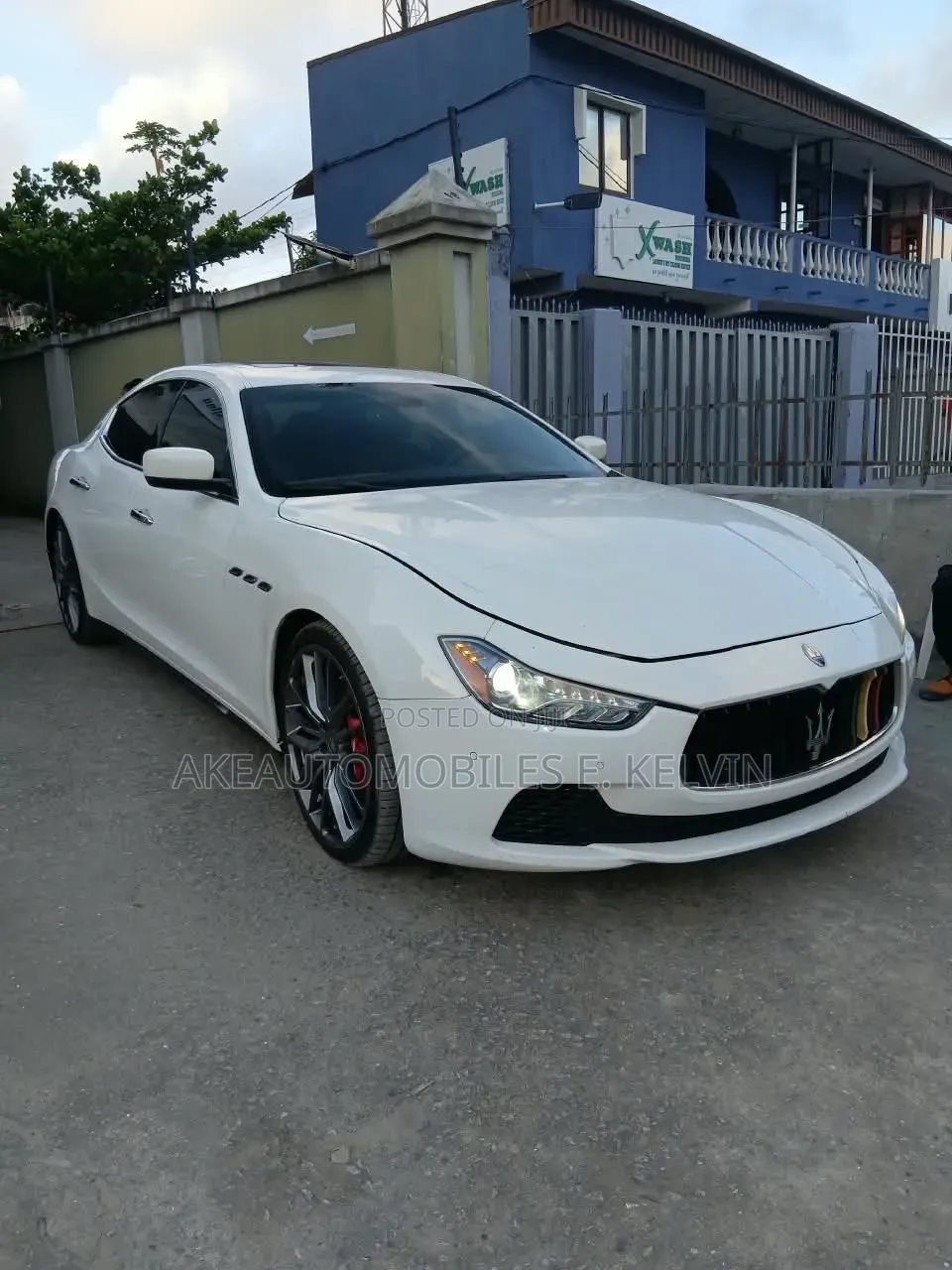 Maserati Ghibli 4dr Sedan (3.0L 6cyl Turbo 8A) 2014 White