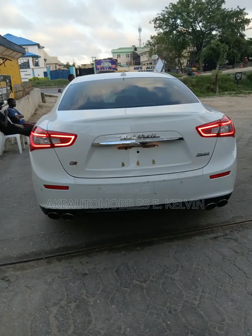 Maserati Ghibli 4dr Sedan (3.0L 6cyl Turbo 8A) 2014 White