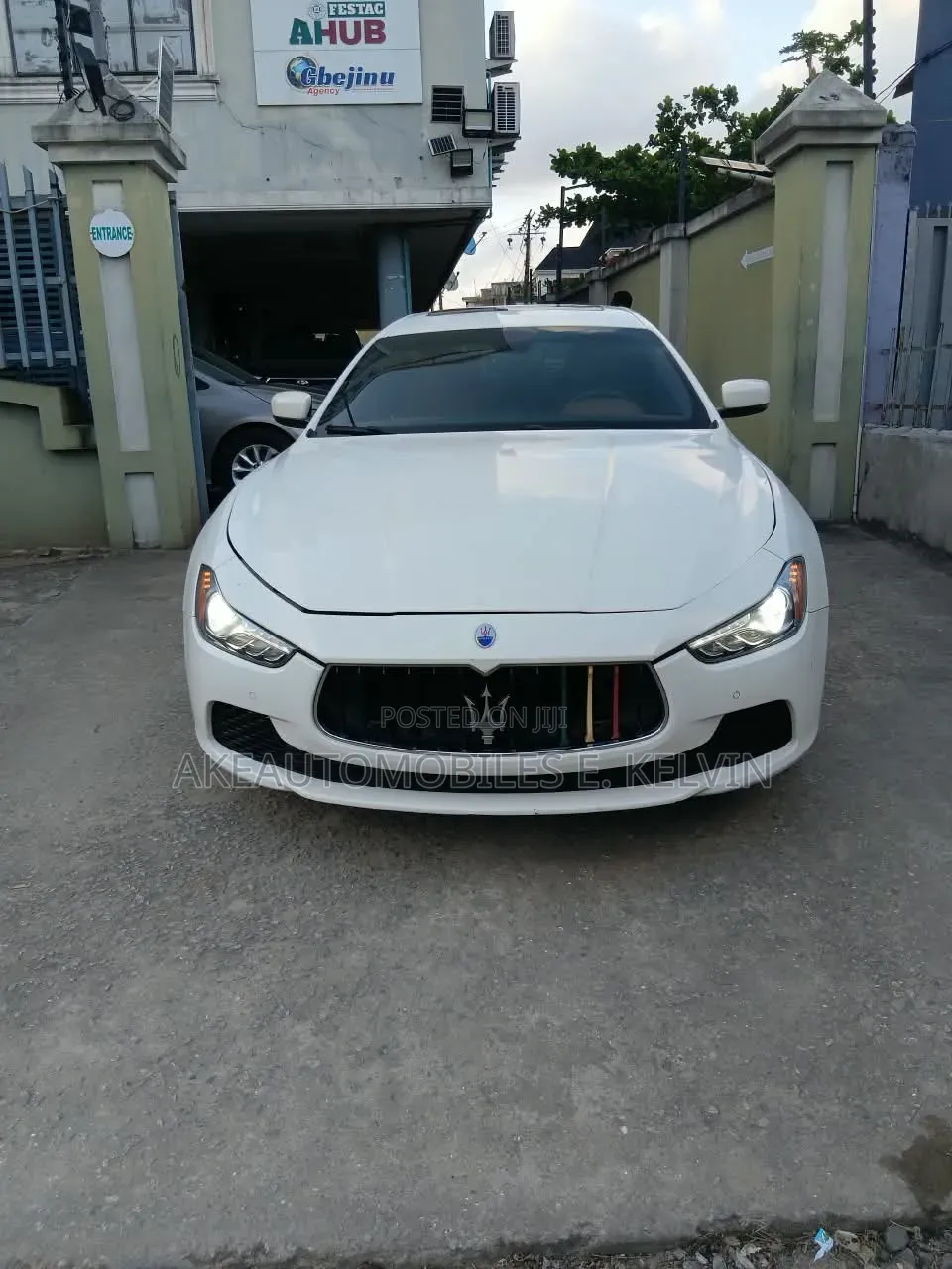 Maserati Ghibli 4dr Sedan (3.0L 6cyl Turbo 8A) 2014 White