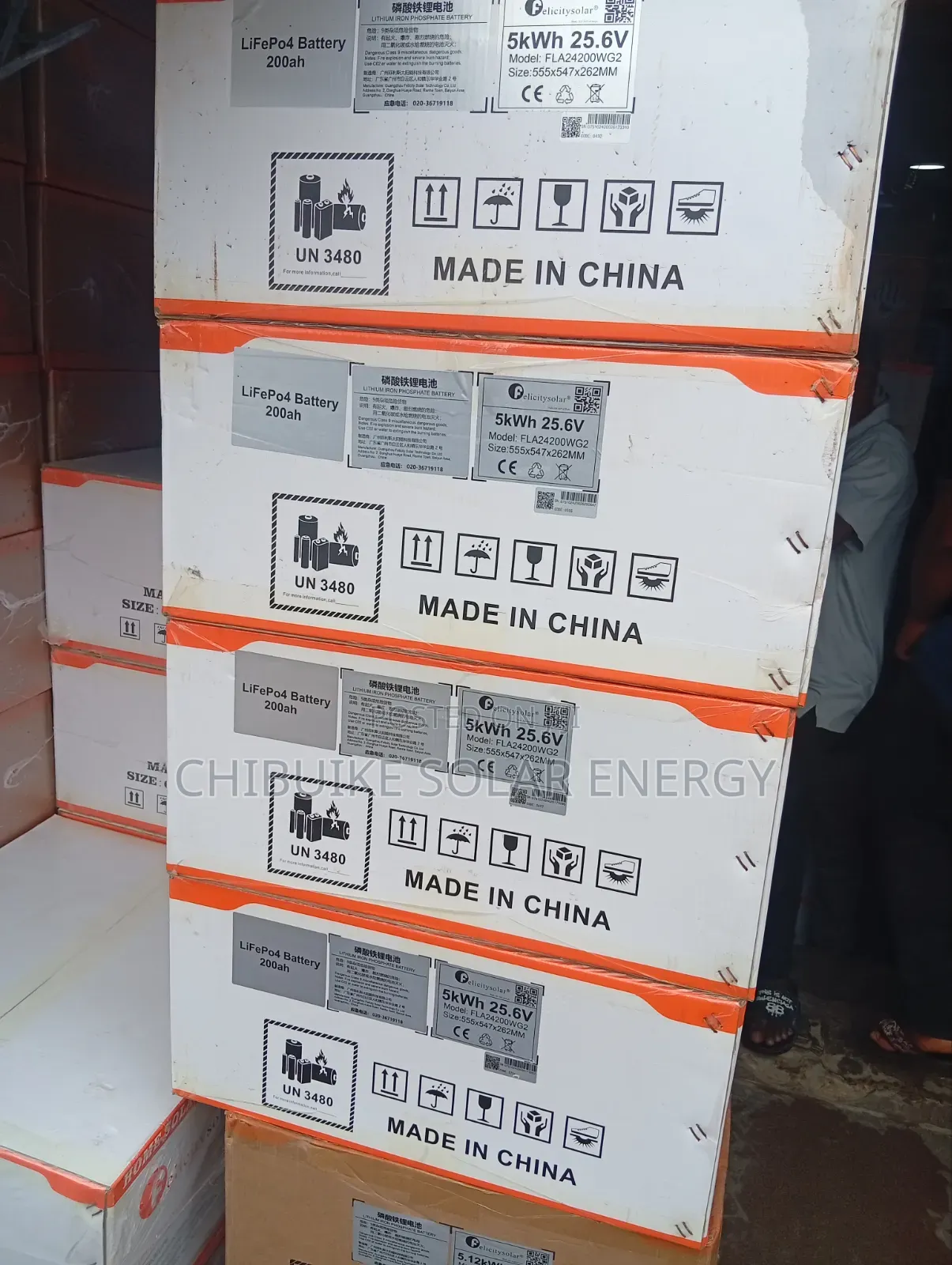 Felicity Solar Battery 5kwh/24v