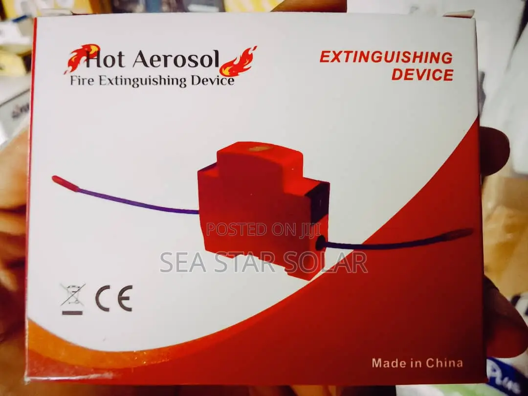 Hot Aerosol Fire Extinguishing Device