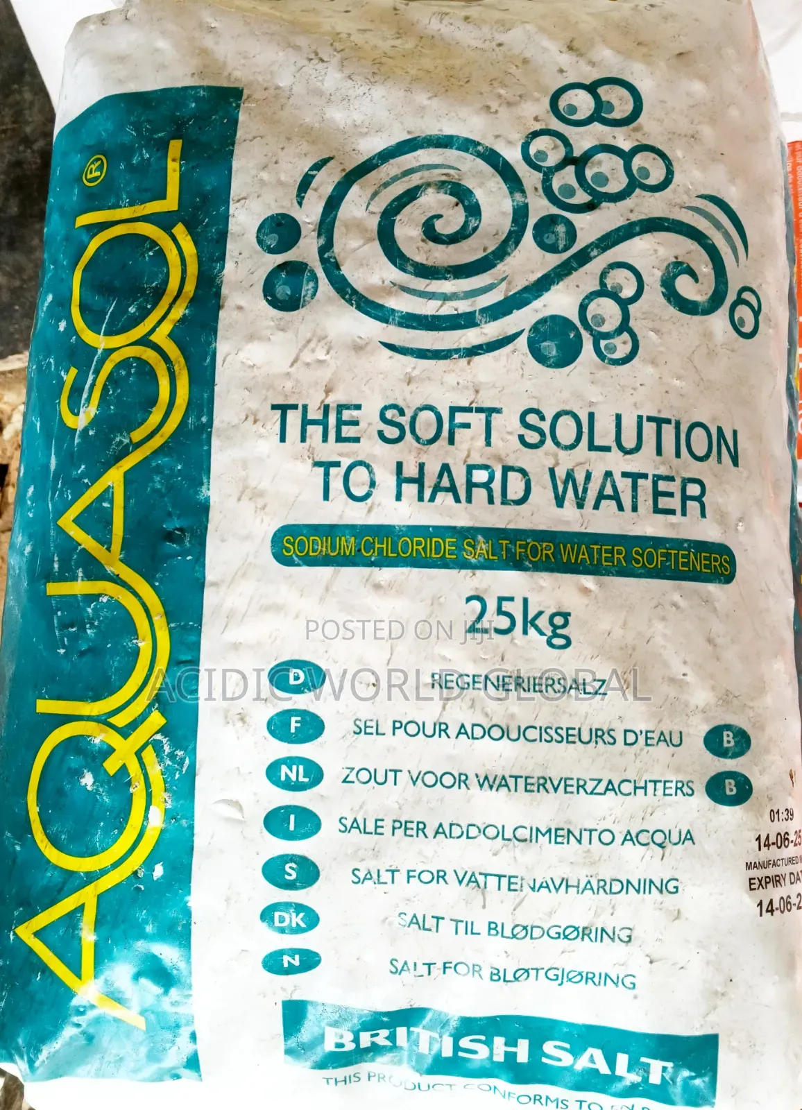 Aquasol Table Salt Sodium CHLORIDE