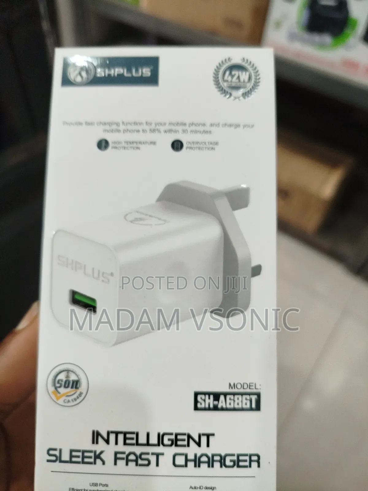 Shplus A688t 42w Charger