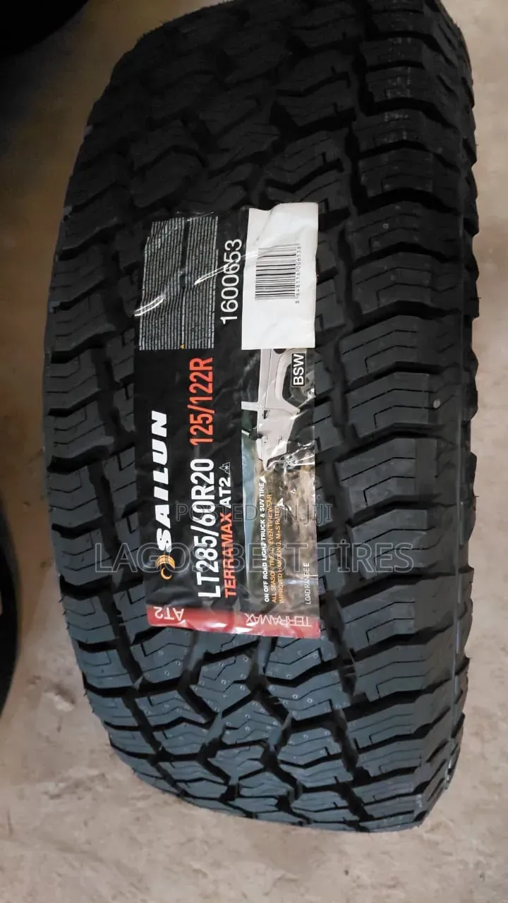 ​ Brand New Sailun Terramax AT2 All-Terrain Tyre (LT285/60R20) 
