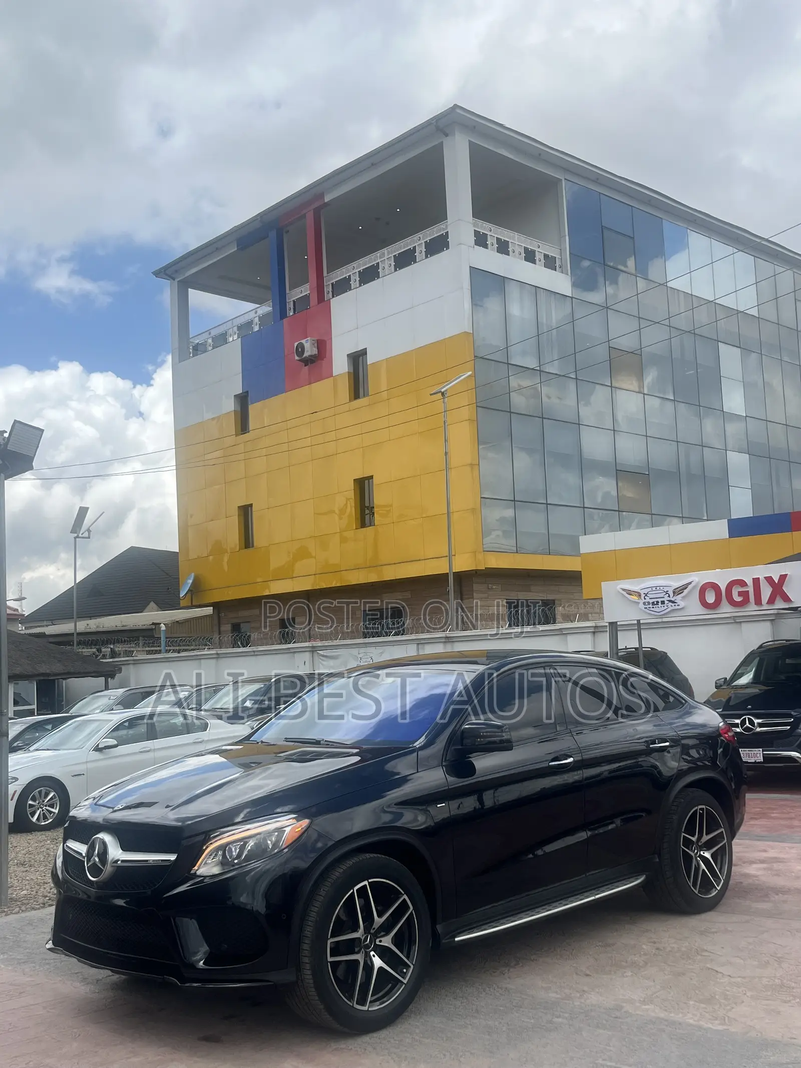 Mercedes-Benz GLE-Class 2017 Black