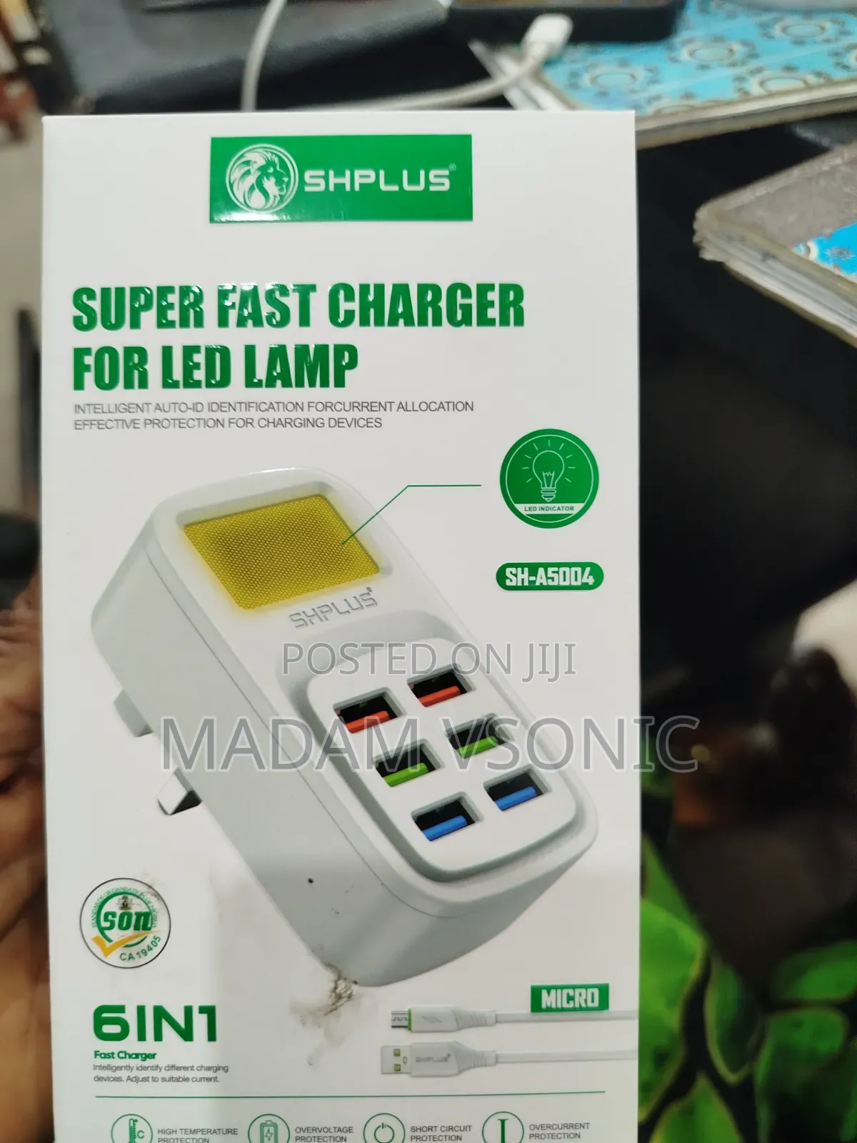 SHPLUS Charger 6 Port SH-A5094