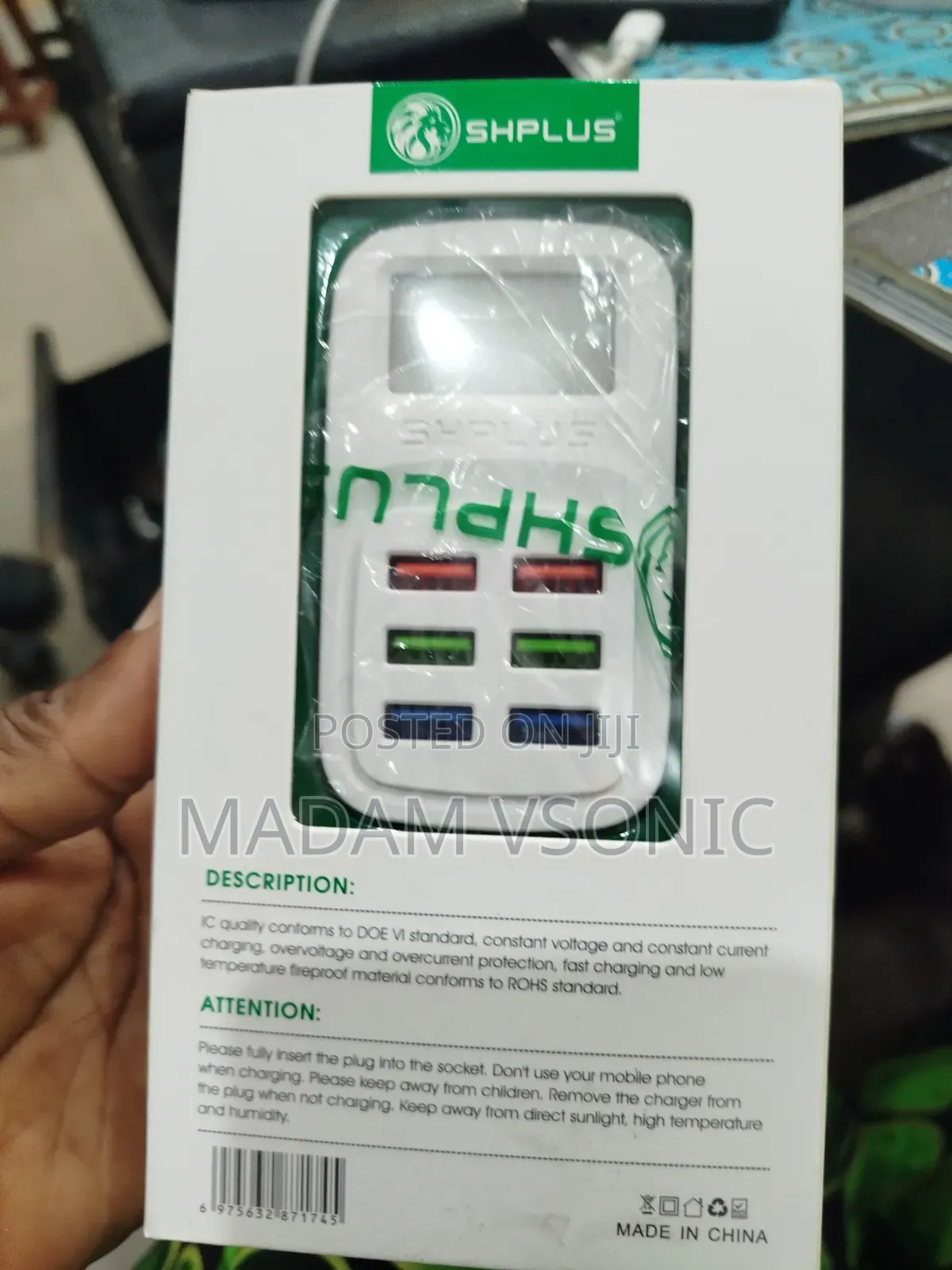 SHPLUS Charger 6 Port SH-A5094