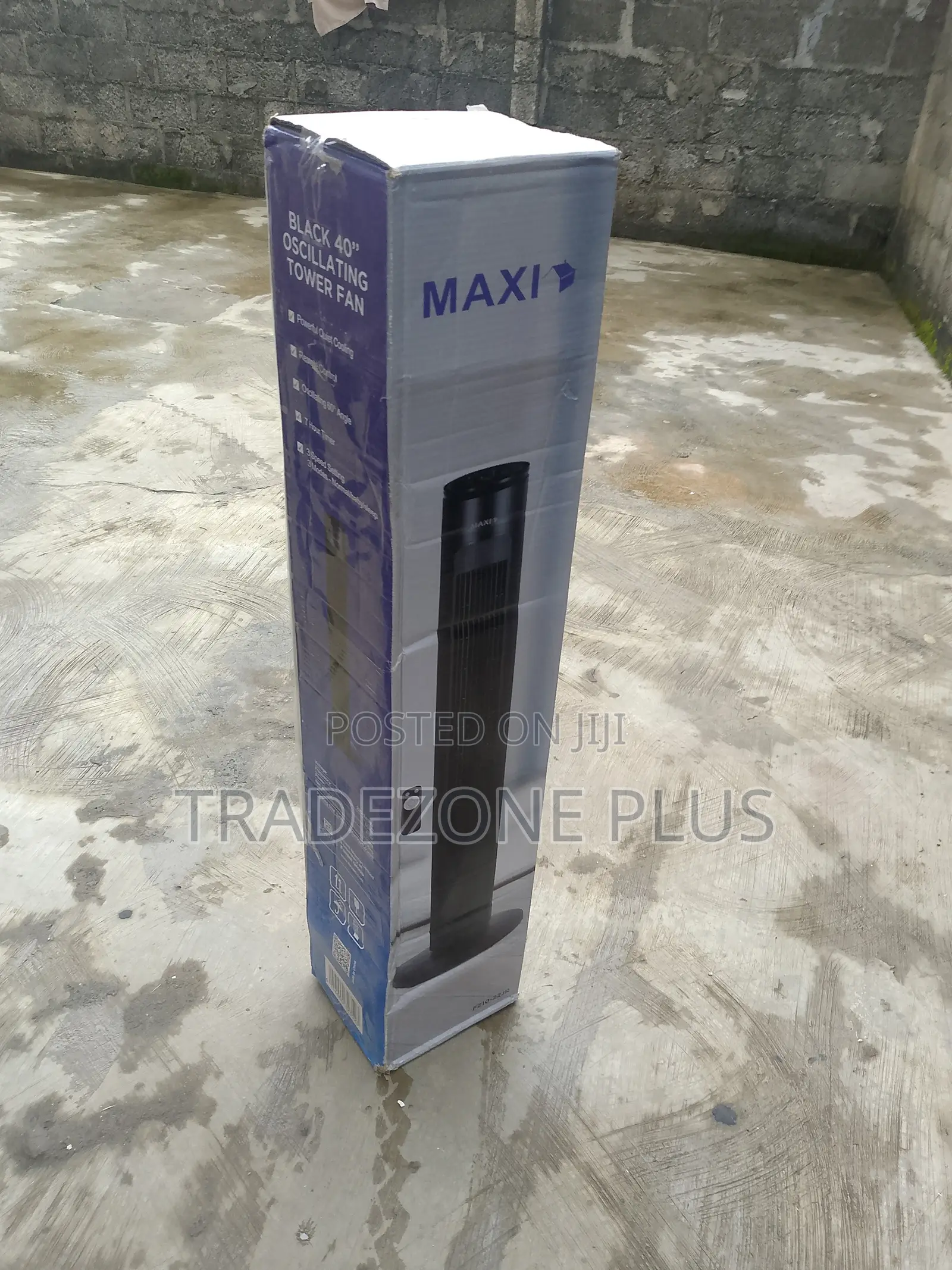 Maxi 40-Inch Standing Fan – Powerful Breeze