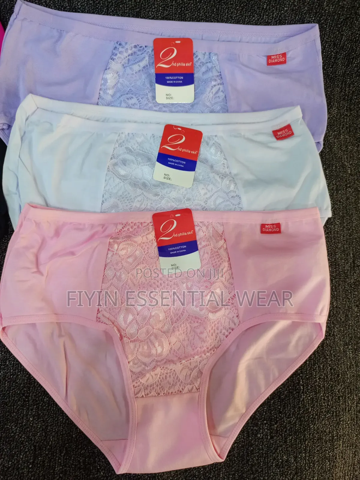 3pcs Women's Pant With Front Lace