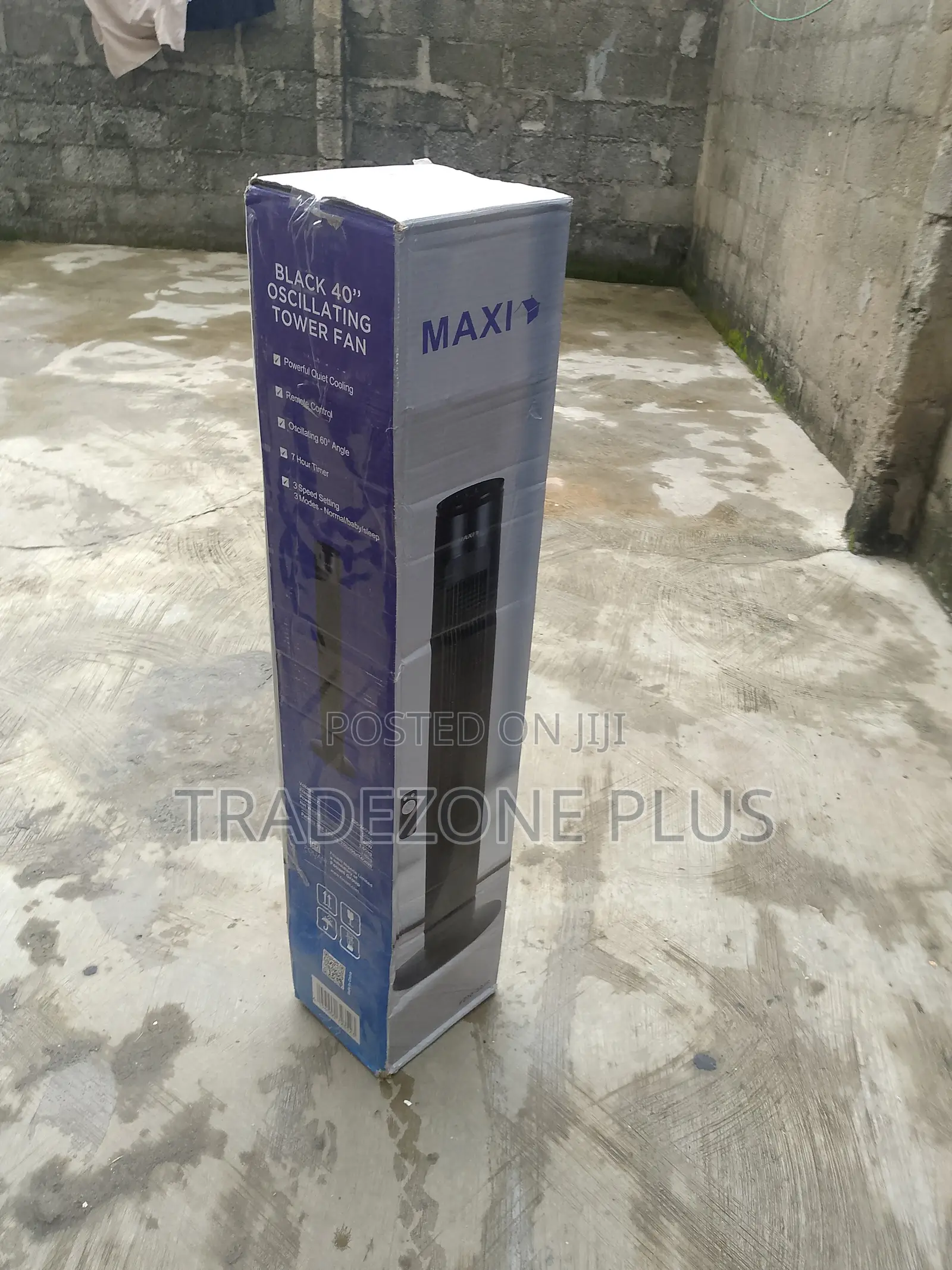 Maxi 40-Inch Tower Electric Fan – Cool Your Space