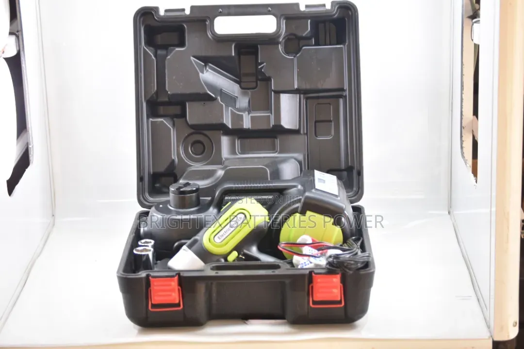 12vots 10Tons Electric Jack That Jack Your Tyres and Pump Your Tyres