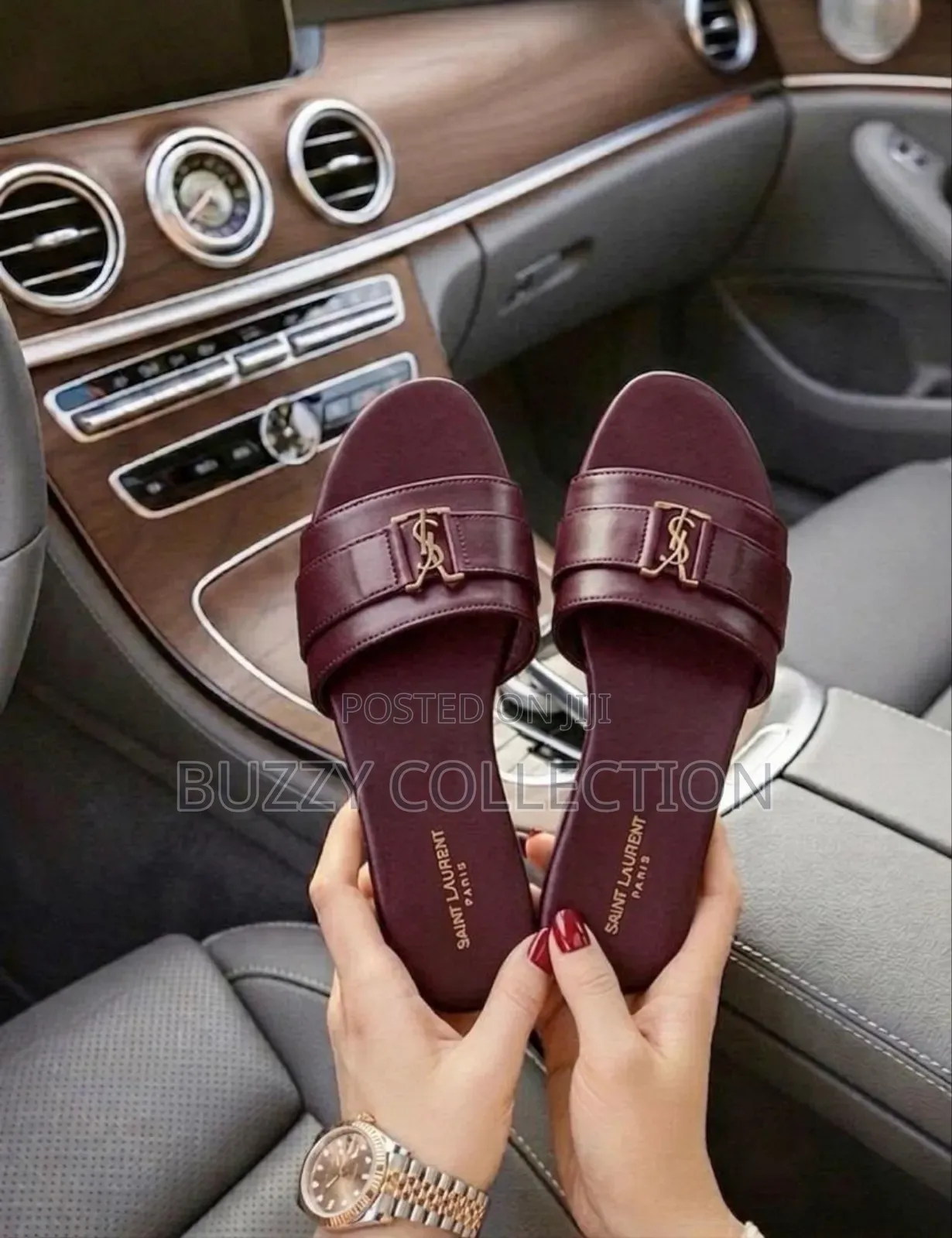 High Quality Luxury Saint Laurent Slippers