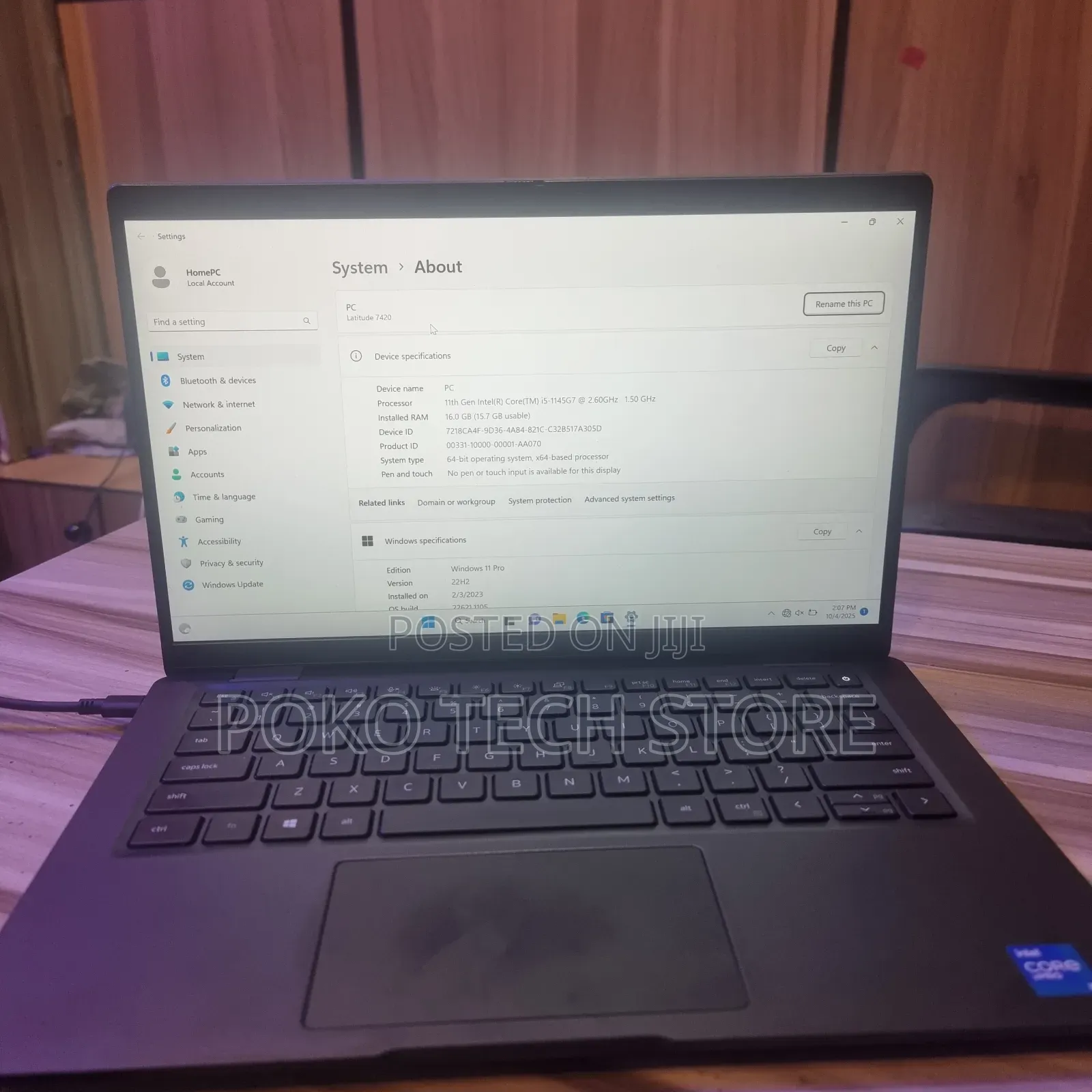 Laptop Dell Latitude 7420 16GB Intel Core i5 SSD 256GB